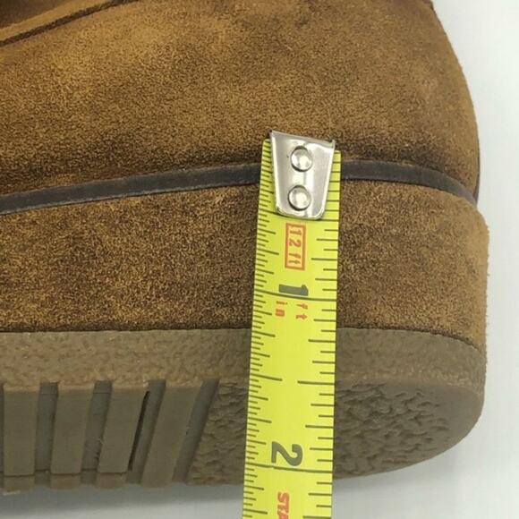 Franco Sarto  Womens Cognac Brooke Wedge Ankle Bootie - Picture 10 of 16